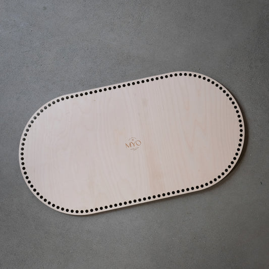 MYO mandbodem van hout, 75 x 40 cm