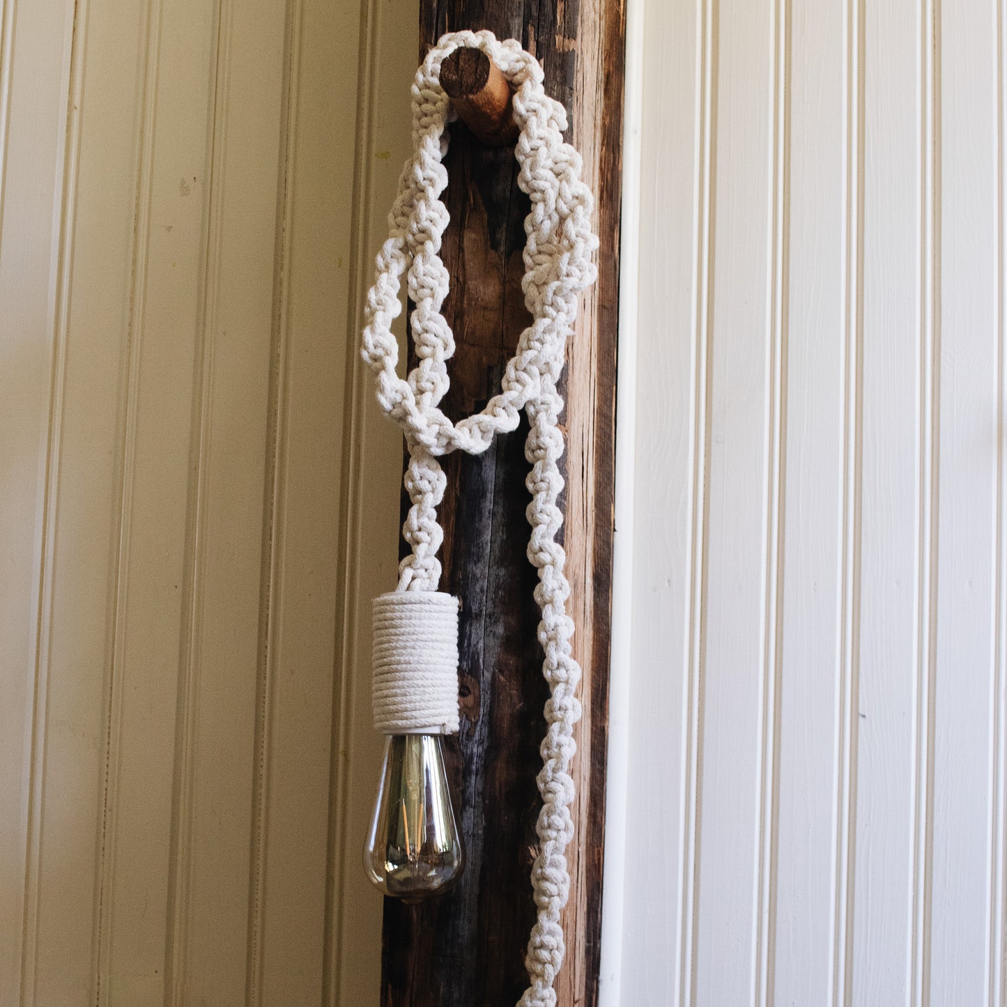 DIY-kit: Makramé lampsladd