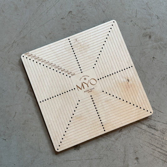 MYO blokplaat van hout