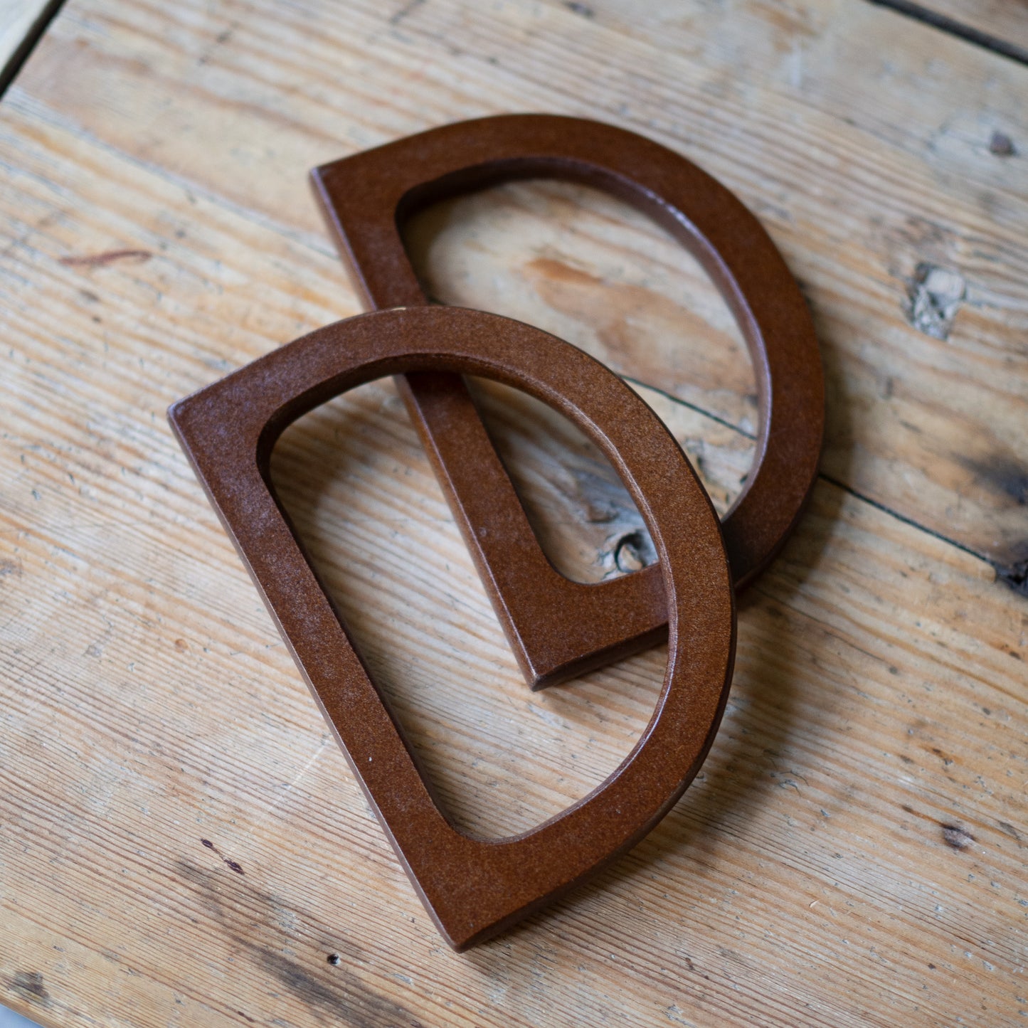 Houten handvat