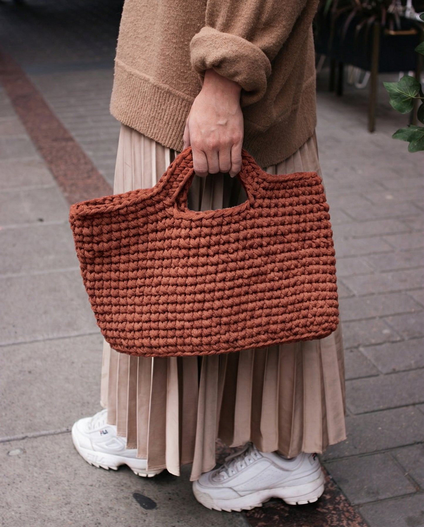 DIY-kit: Gehaakte tas "Emelie"