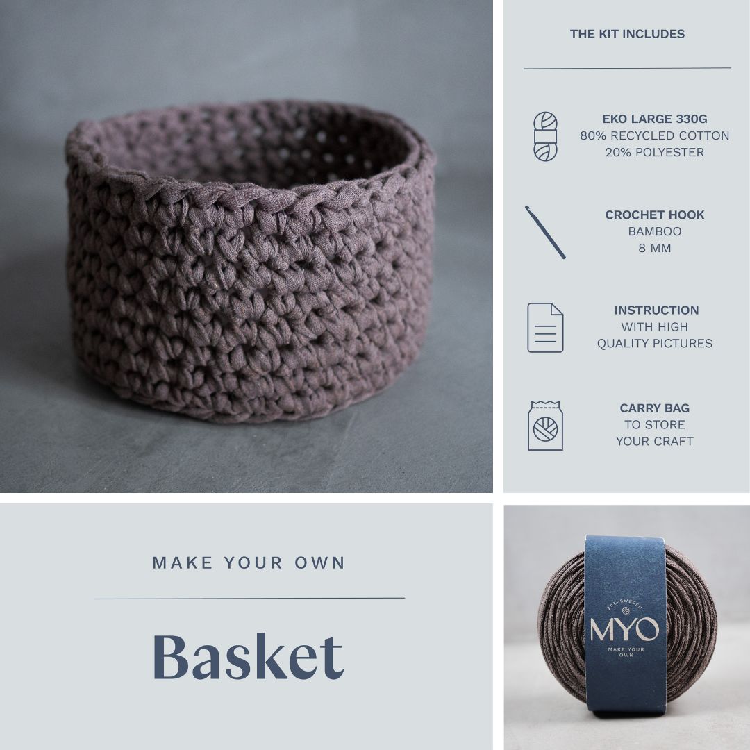 GIFT BOX: Virkad korg