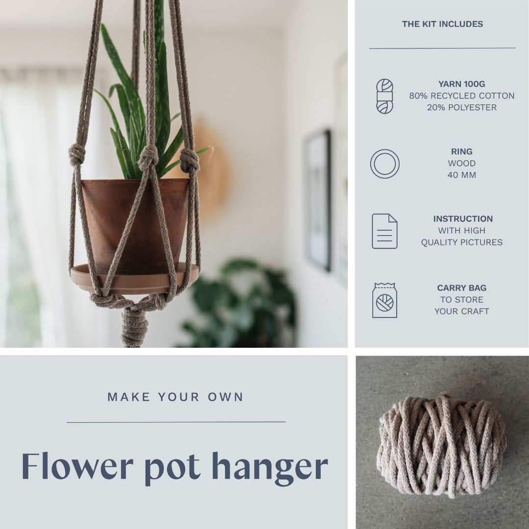 DIY-kit: Makramé ampel