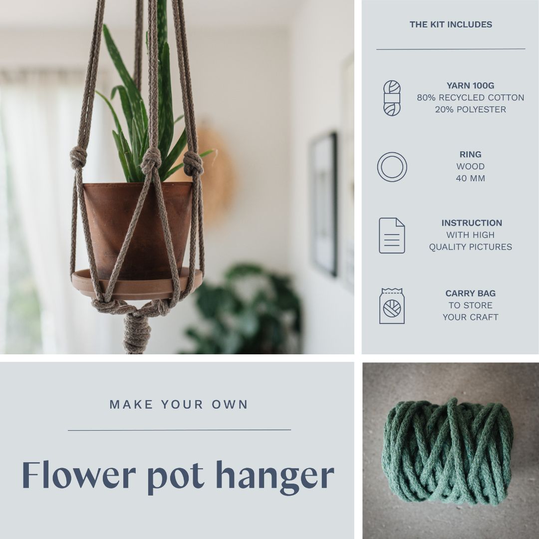DIY-kit: Makramé ampel