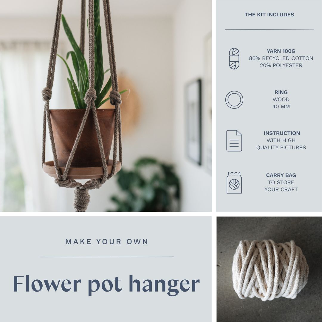 DIY-kit: Makramé ampel