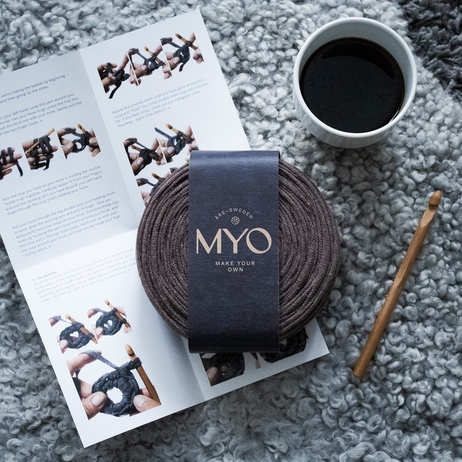 Learn to crochet a Basket – MYO Make Your Own