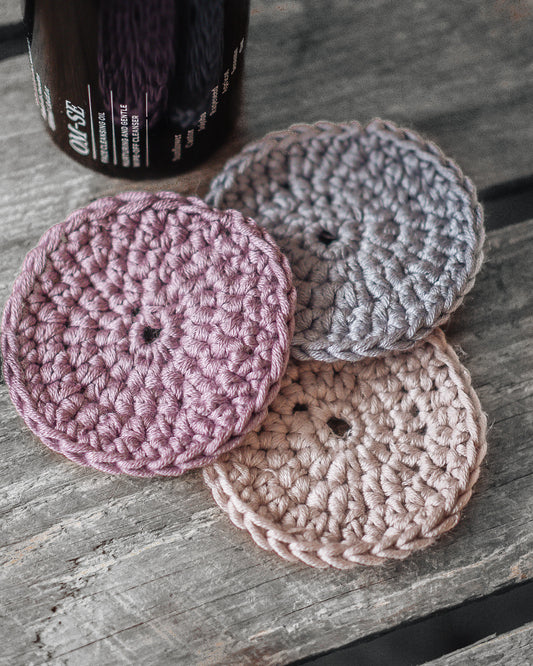 DIY-Kit: Gehäkelte Bambus-Pads