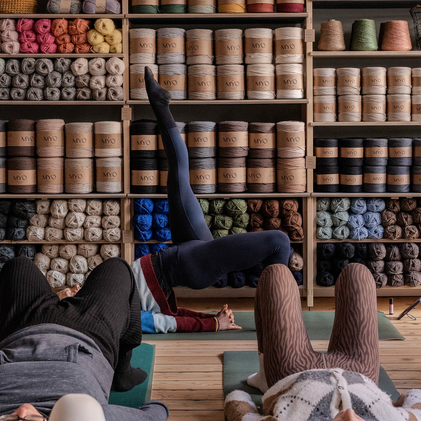 Evenement: Yoga en knutselmoment