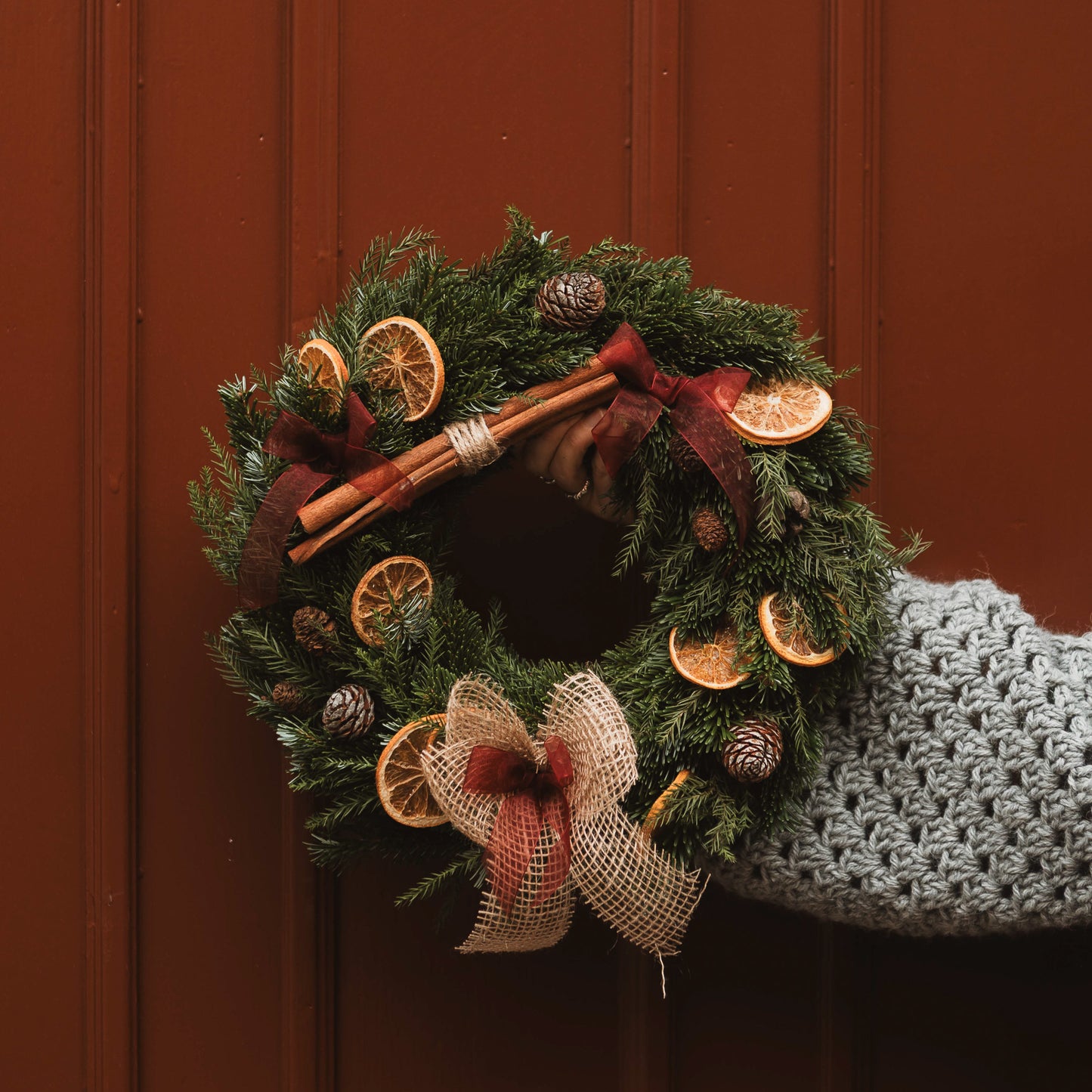 Workshop: Gör din egen julkrans