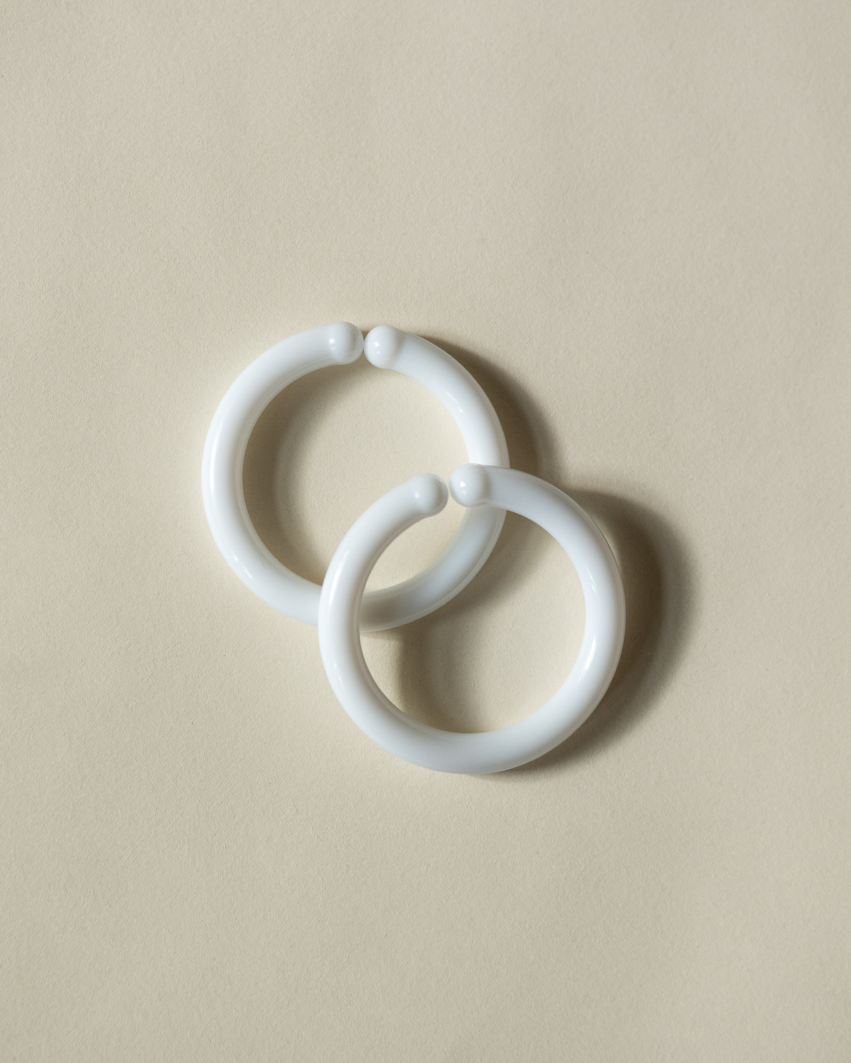 Set med 2 ringar till DIY-babyprojekt