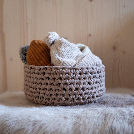 DIY kit: Crochet basket