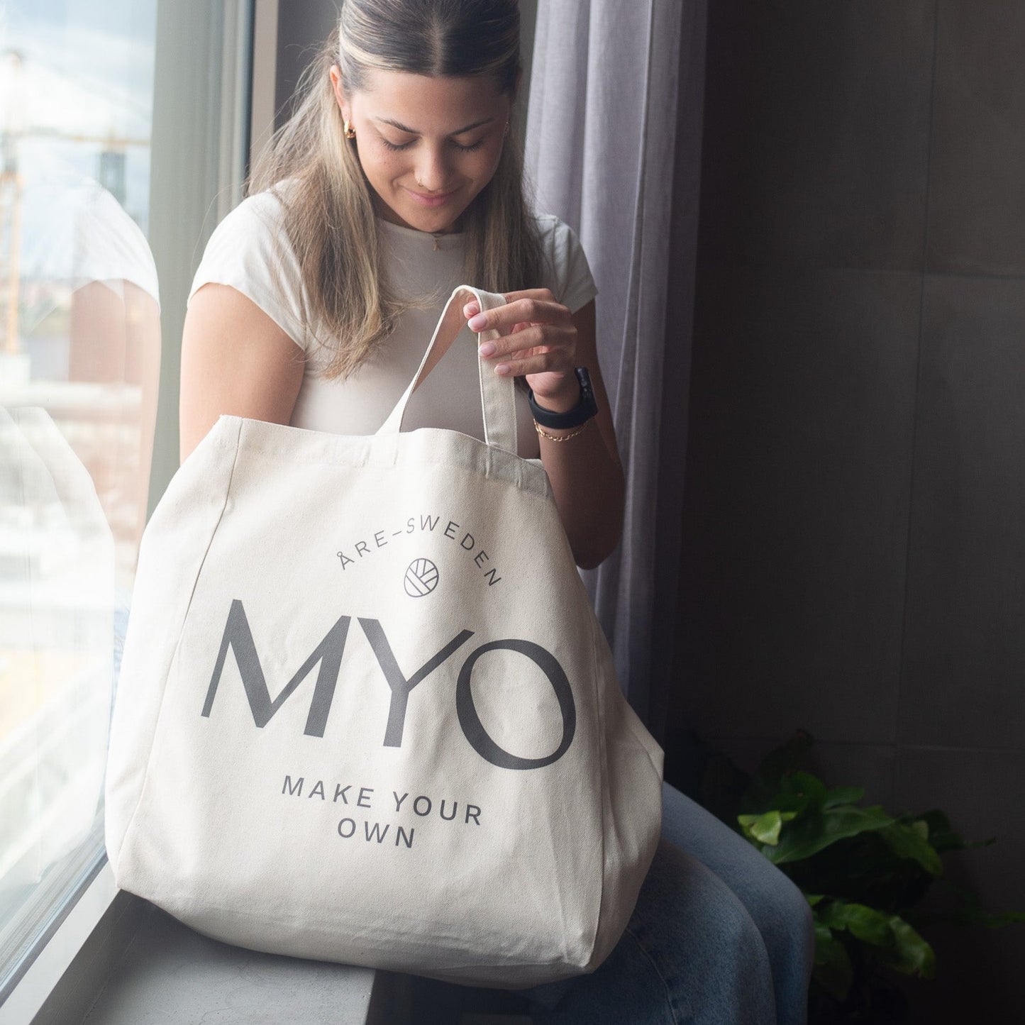 MYO Tasche aus Bio-Baumwolle