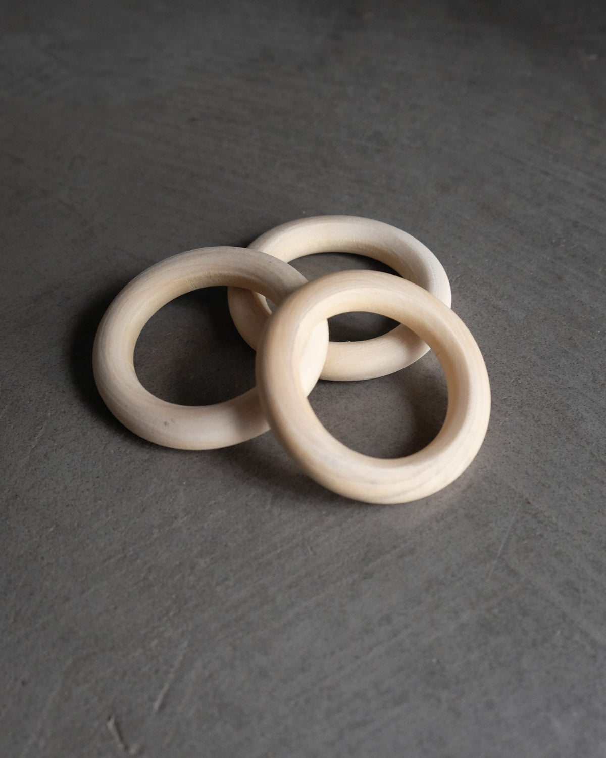 Makramé träring 40 mm