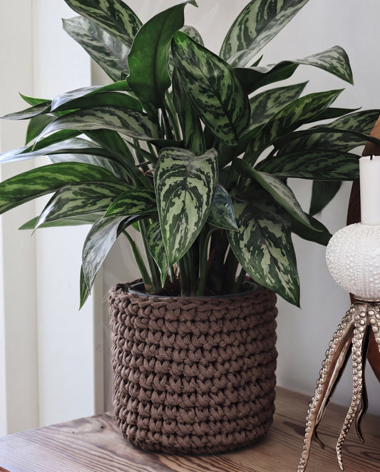 DIY-kit: Virkad blomkruka