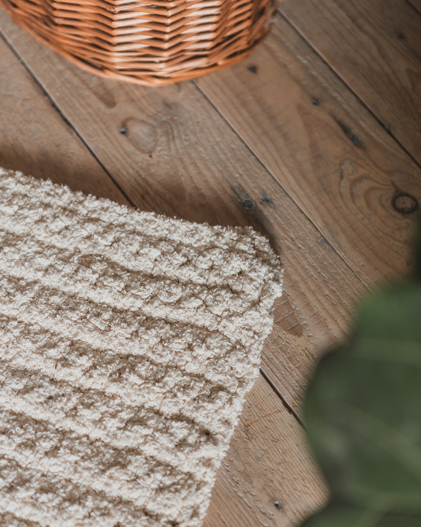 DIY-Kit: Gehäkelte Frottee-Matte