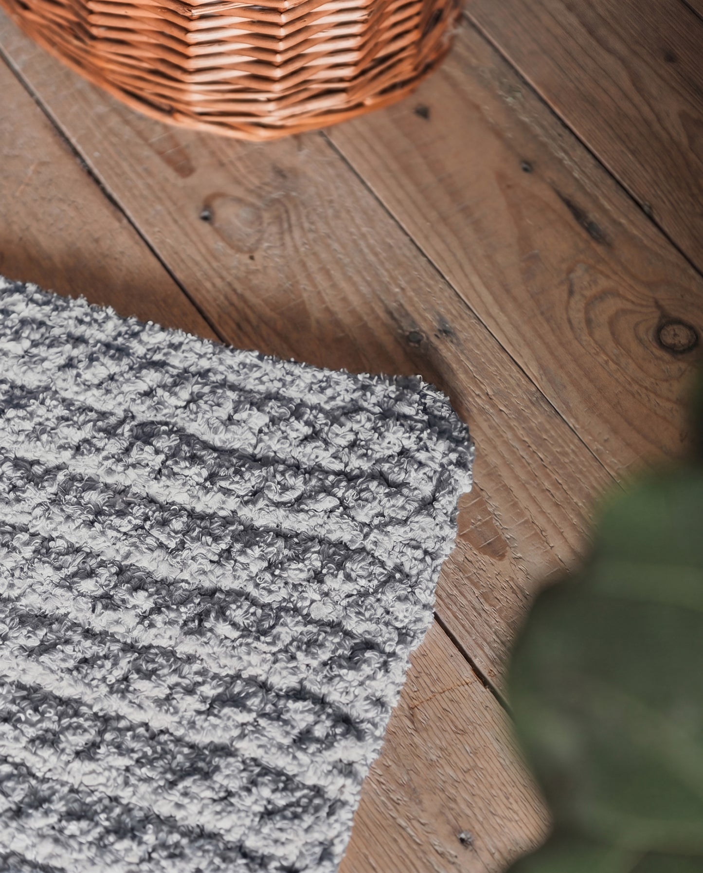 DIY-Kit: Gehäkelte Frottee-Matte