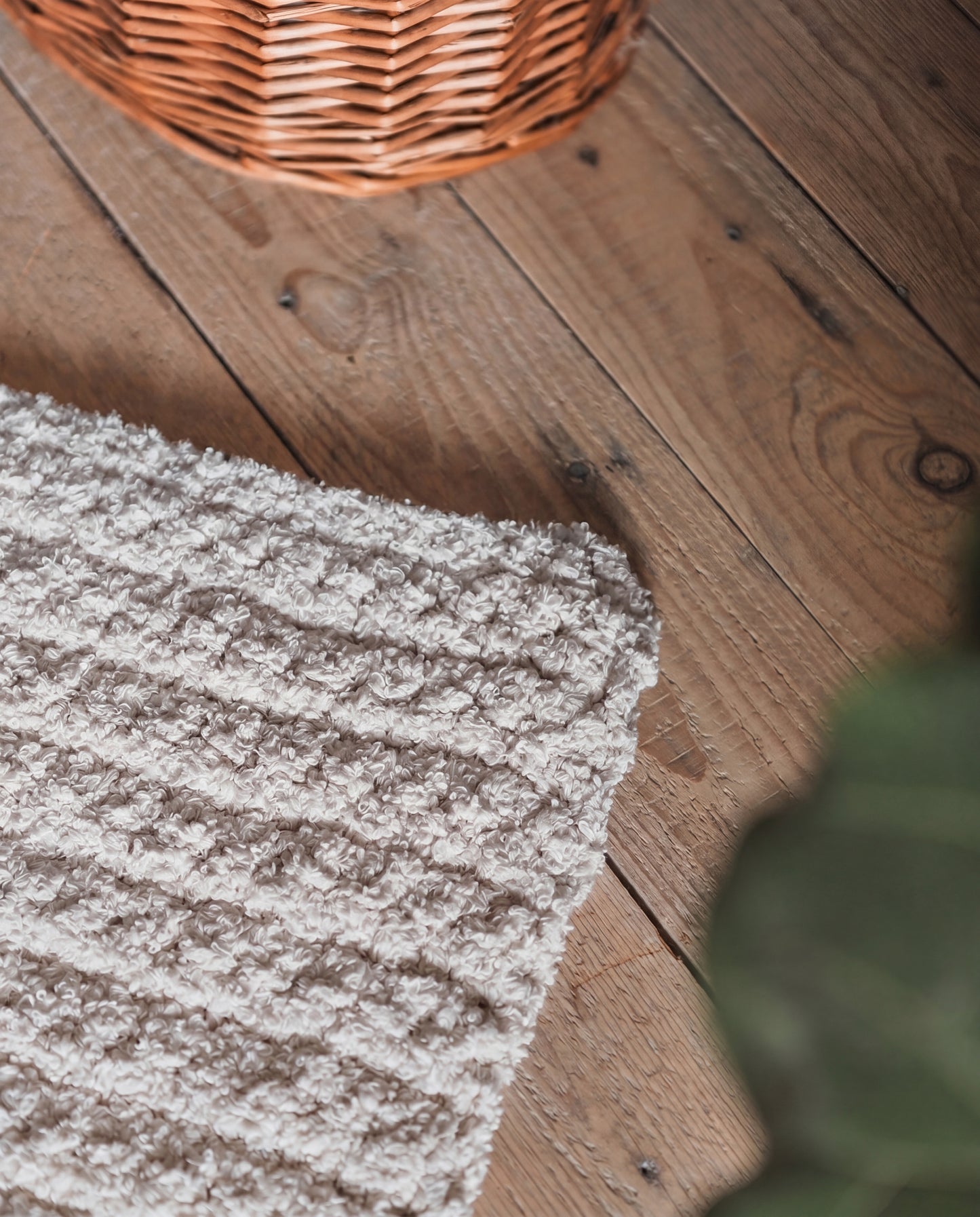 DIY-Kit: Gehäkelte Frottee-Matte
