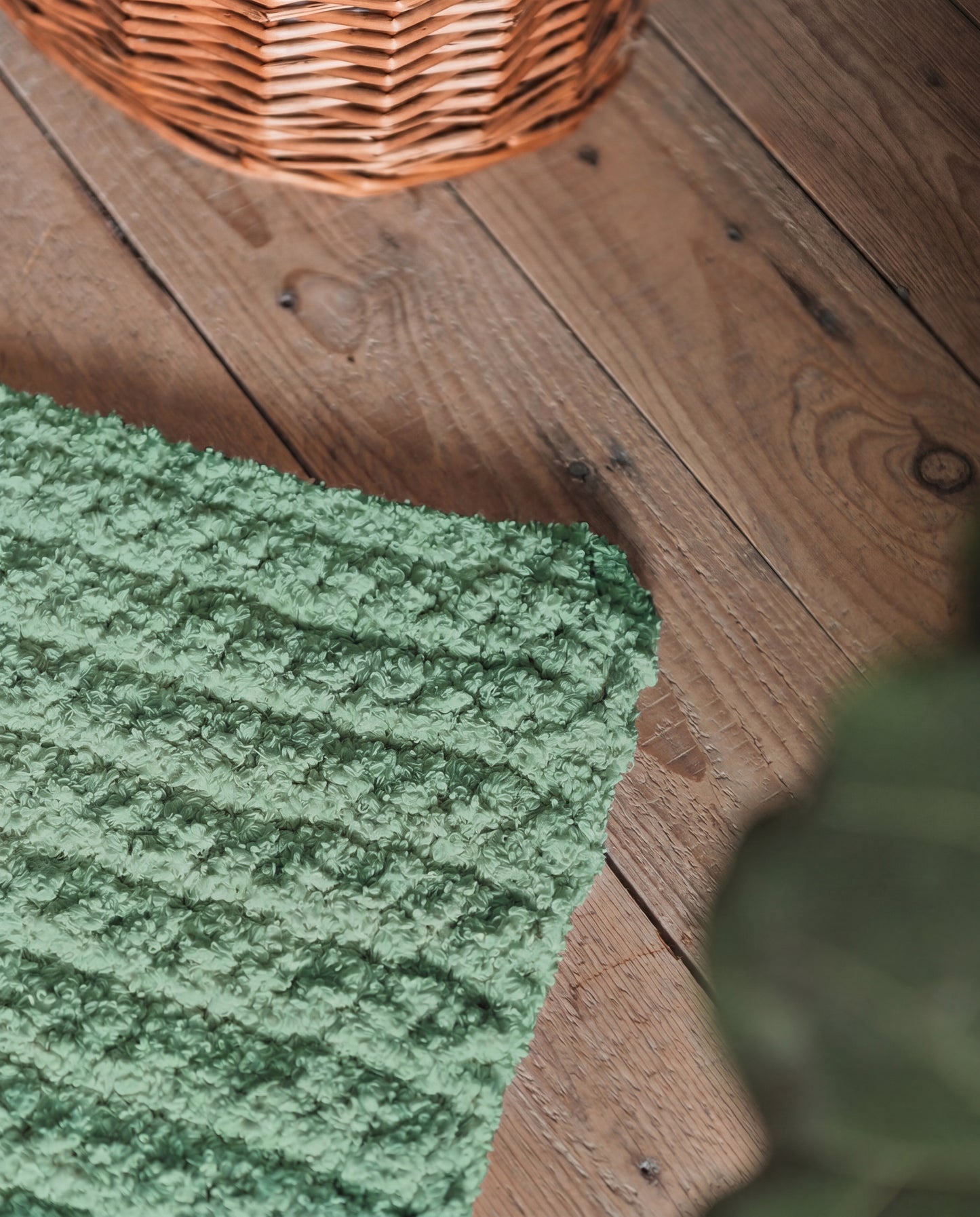 DIY-Kit: Gehäkelte Frottee-Matte