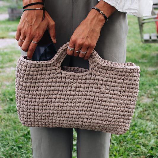 DIY kit: Crocheted bag "Emelie"