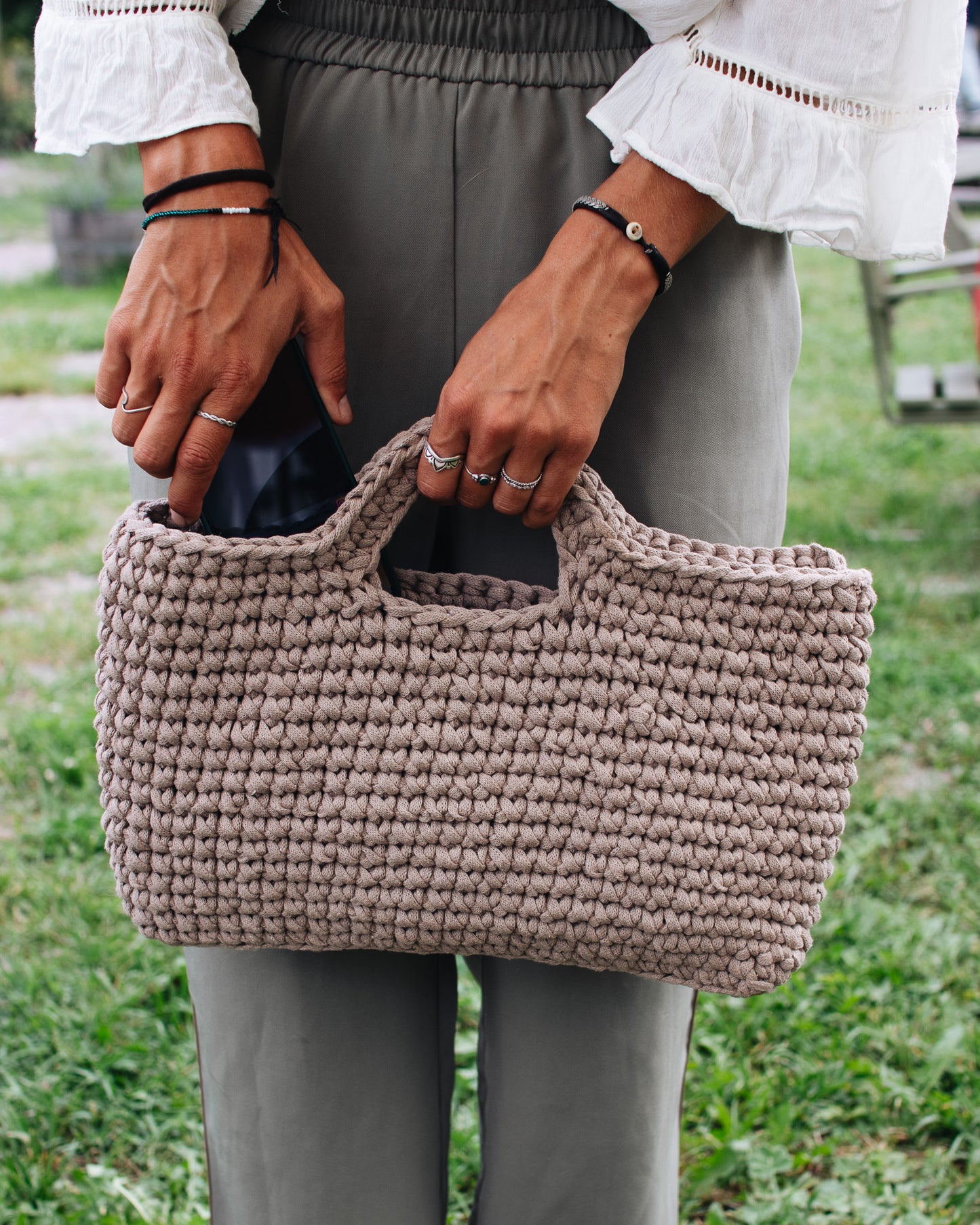 DIY-kit: Gehaakte tas "Emelie"