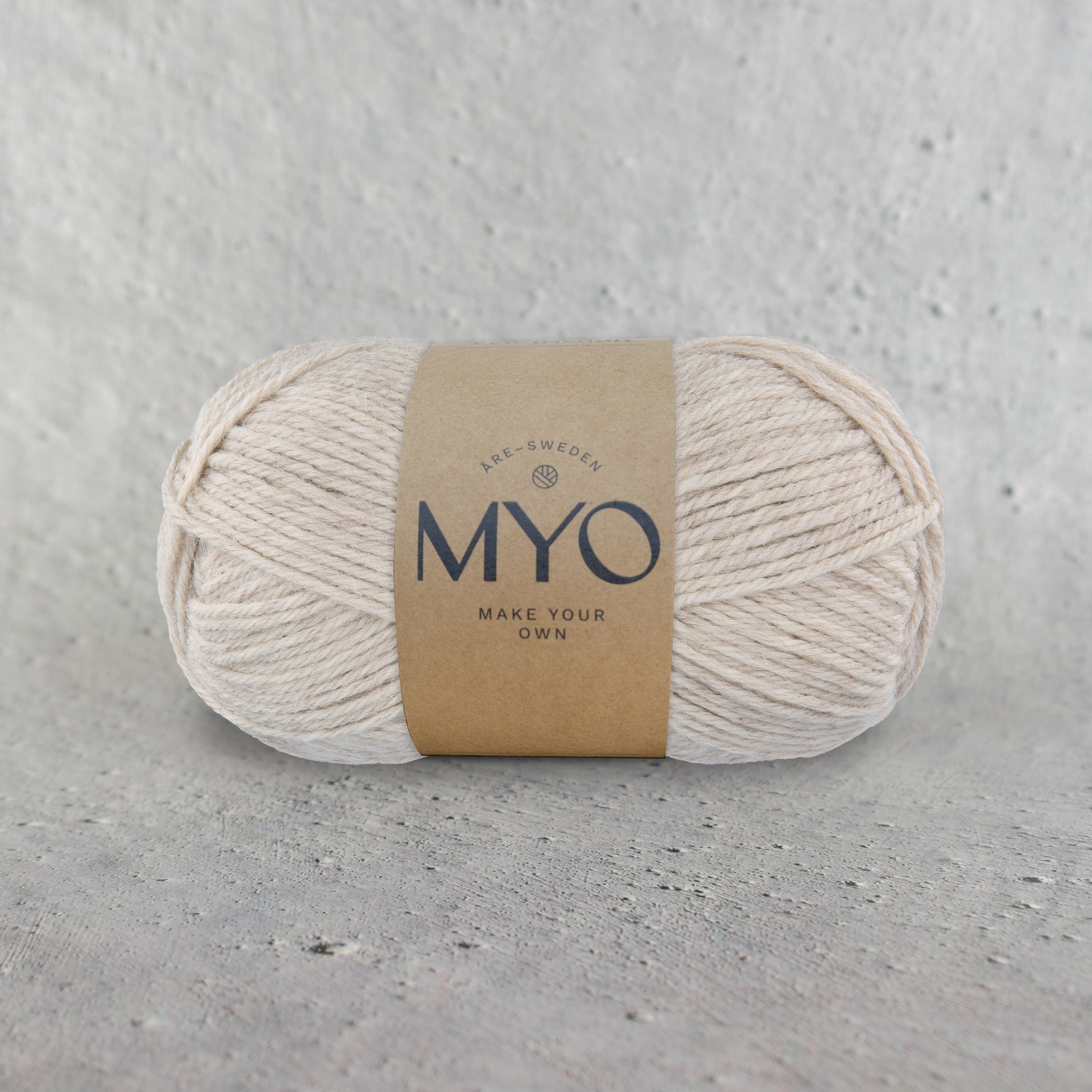 MYO Basic Wool 100g | Ullgarn för kläder & accessoarer – MYO Make Your Own