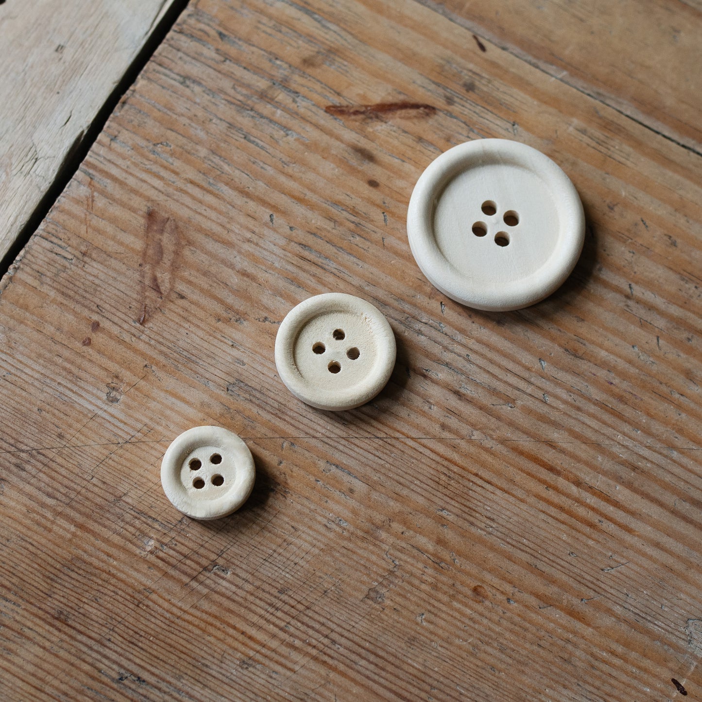 Träknappar 6pack 10, 20 eller 30mm
