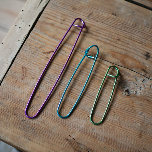 Maskhållare av metall, 9 / 12 / 17 cm, 3-pack