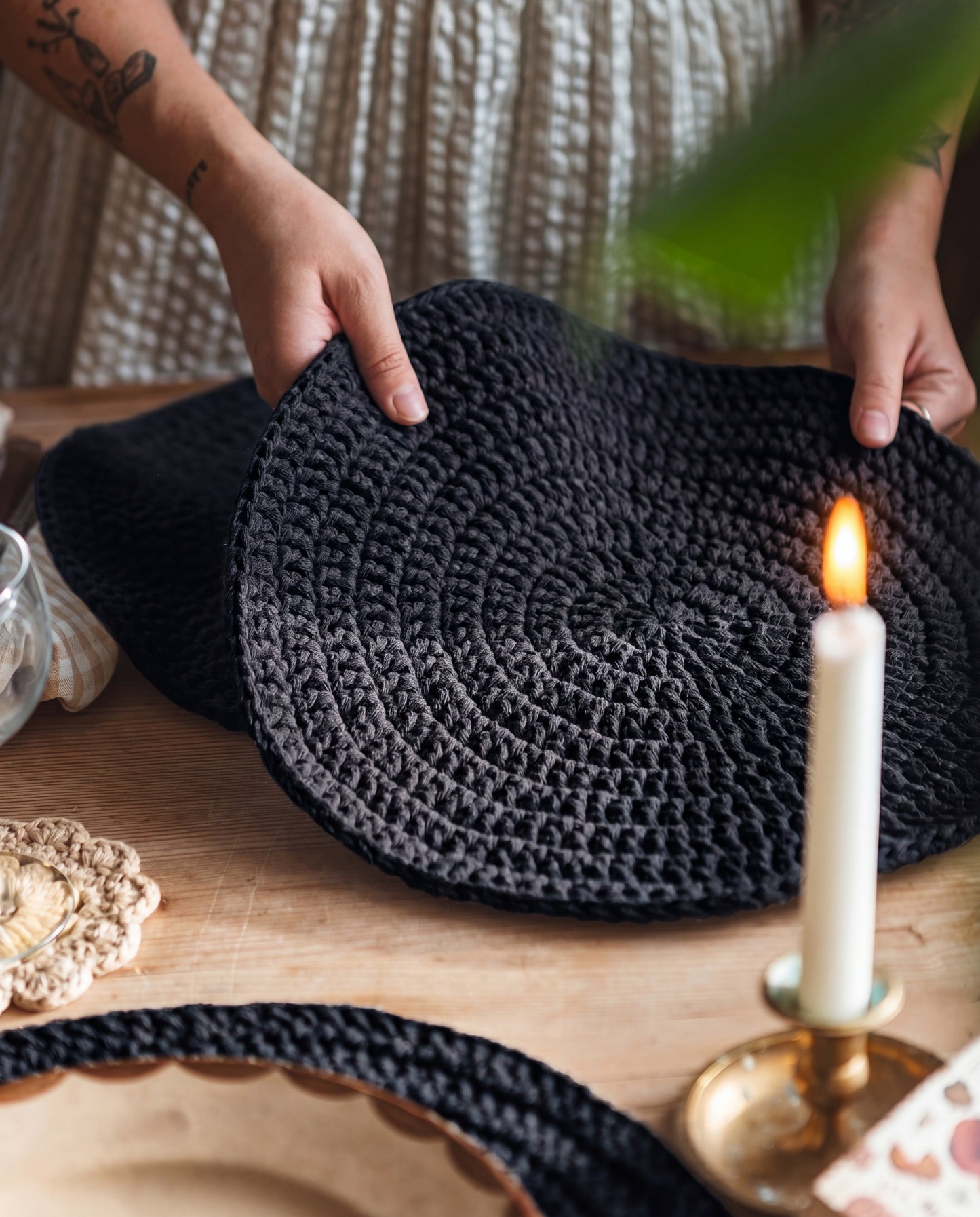 DIY-Kit: Gehäkelte Untersetzer