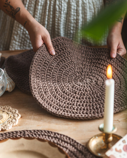 DIY-Kit: Gehäkelte Untersetzer