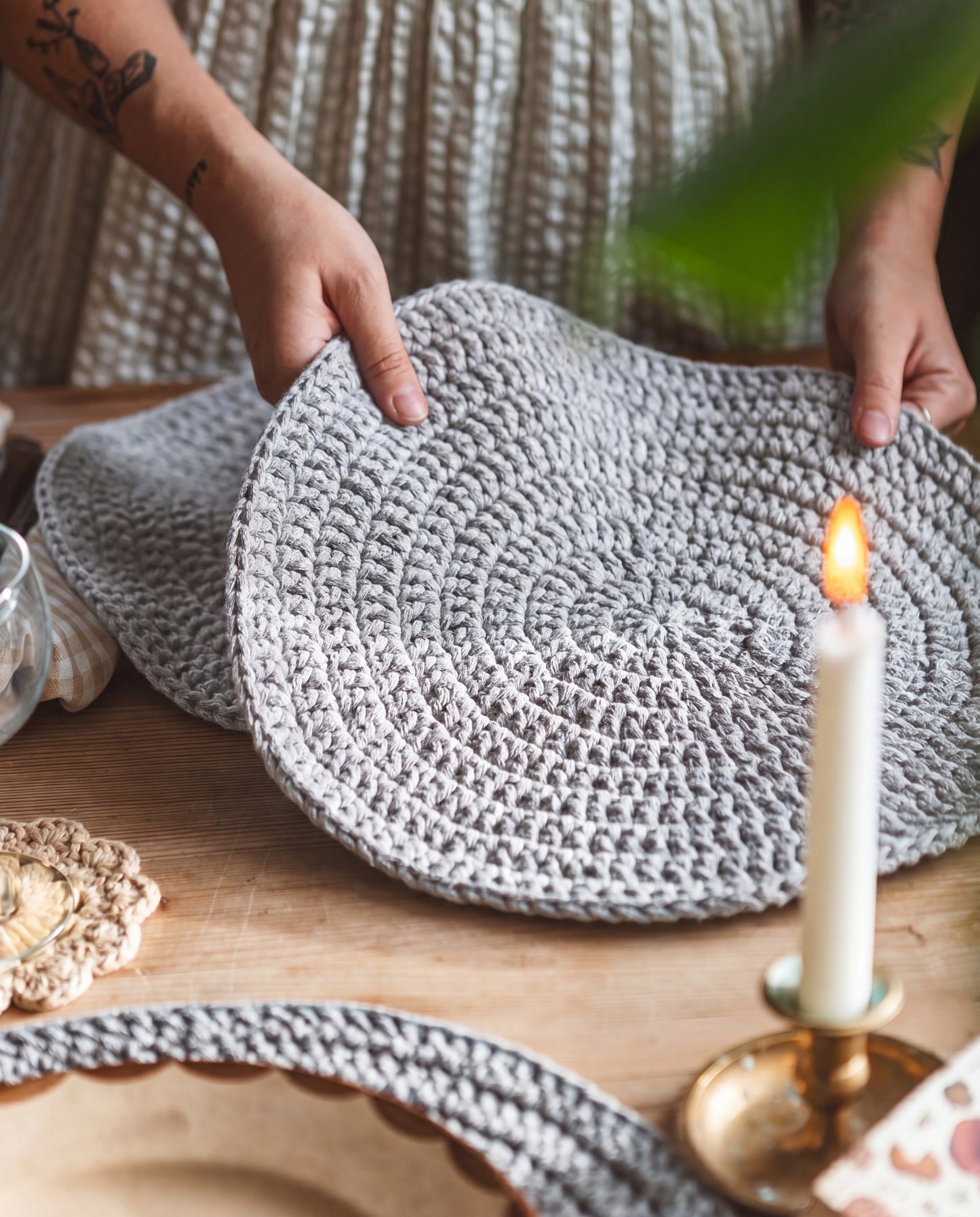 DIY-Kit: Gehäkelte Untersetzer