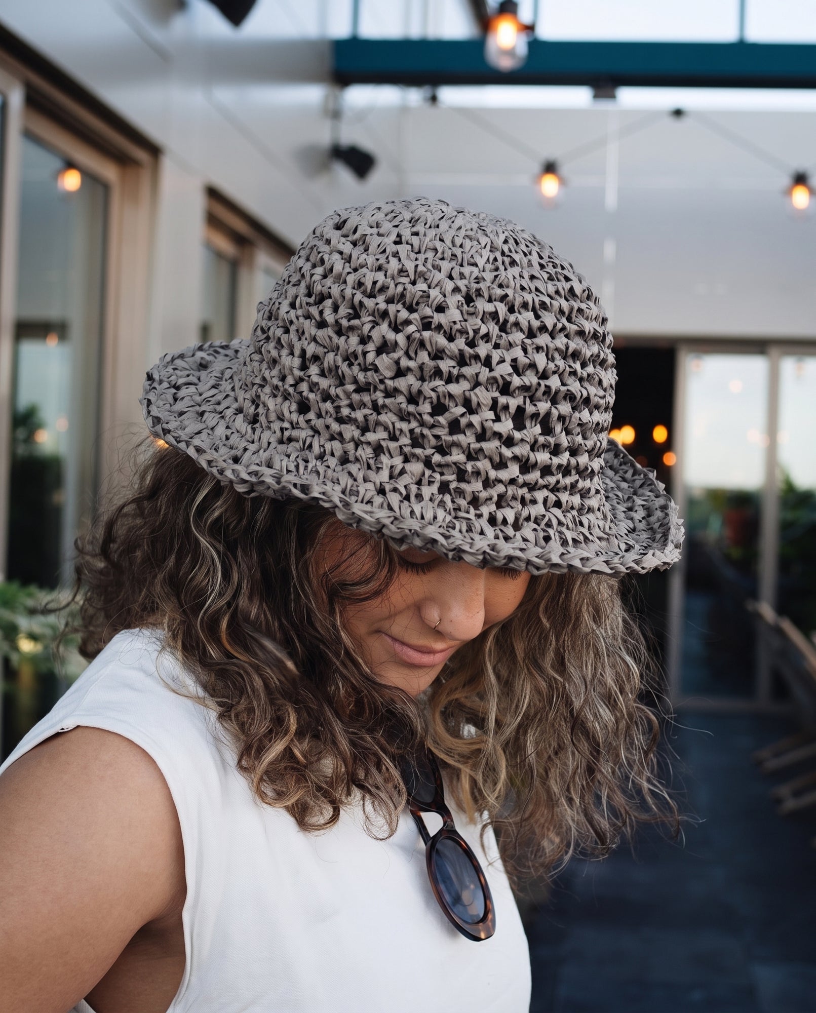 DIY kit: Crocheted sun hat