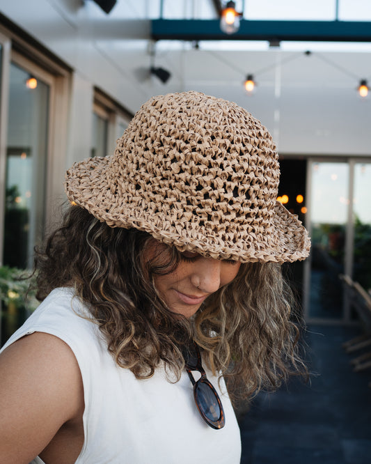 DIY-kit: Virkad solhatt