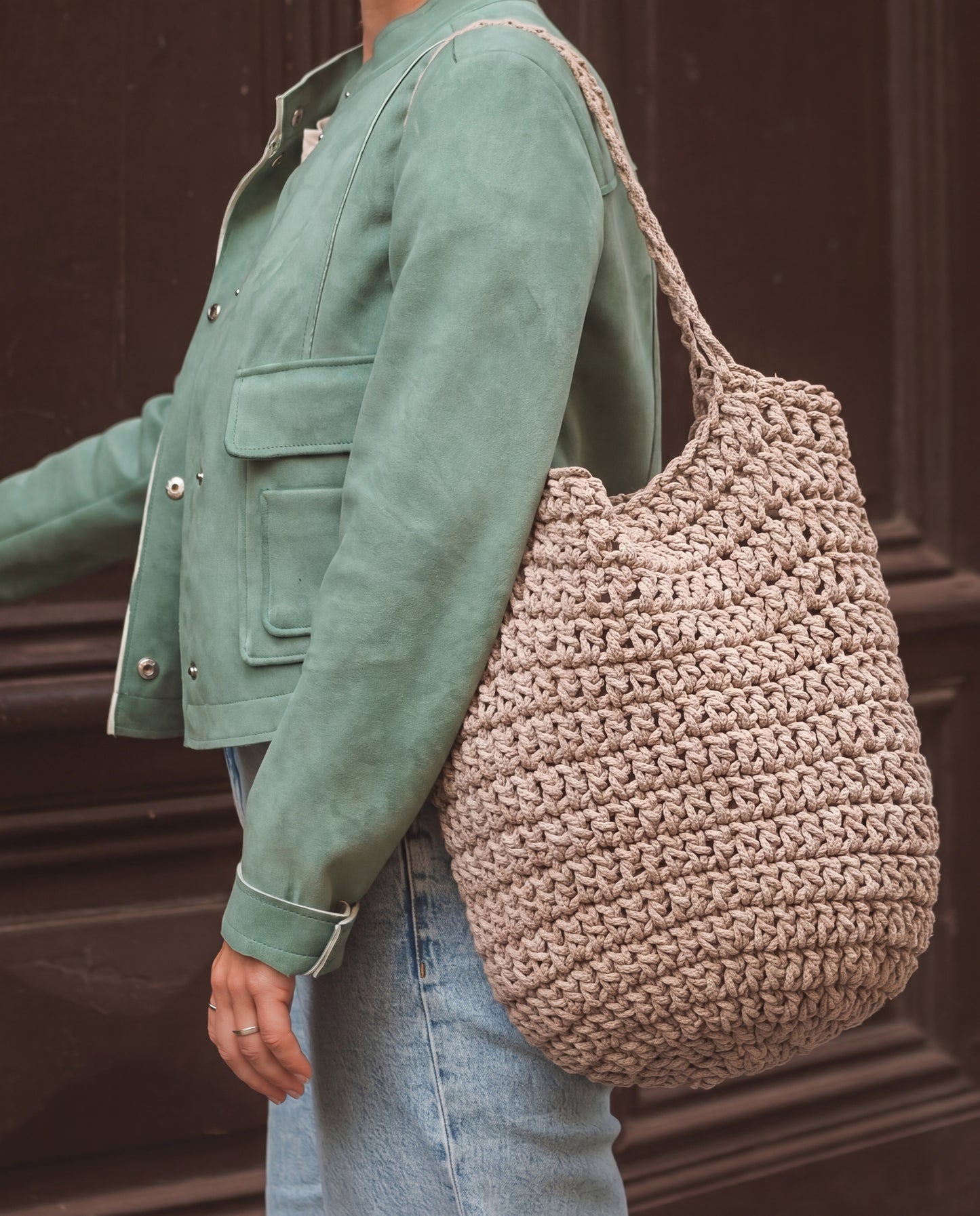 DIY-Kit: Gehäkelte Tasche "Alice"