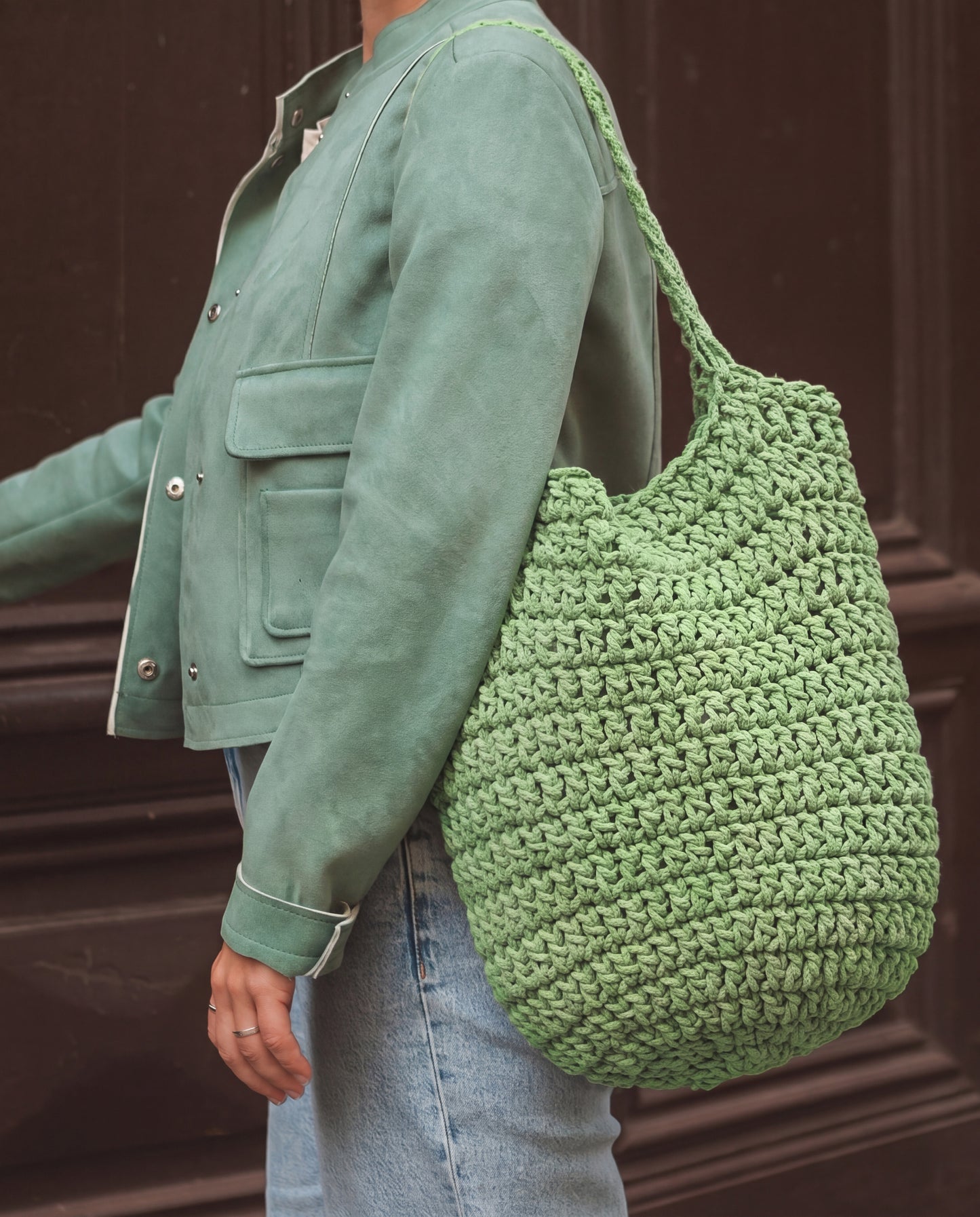 DIY-Kit: Gehäkelte Tasche "Alice"