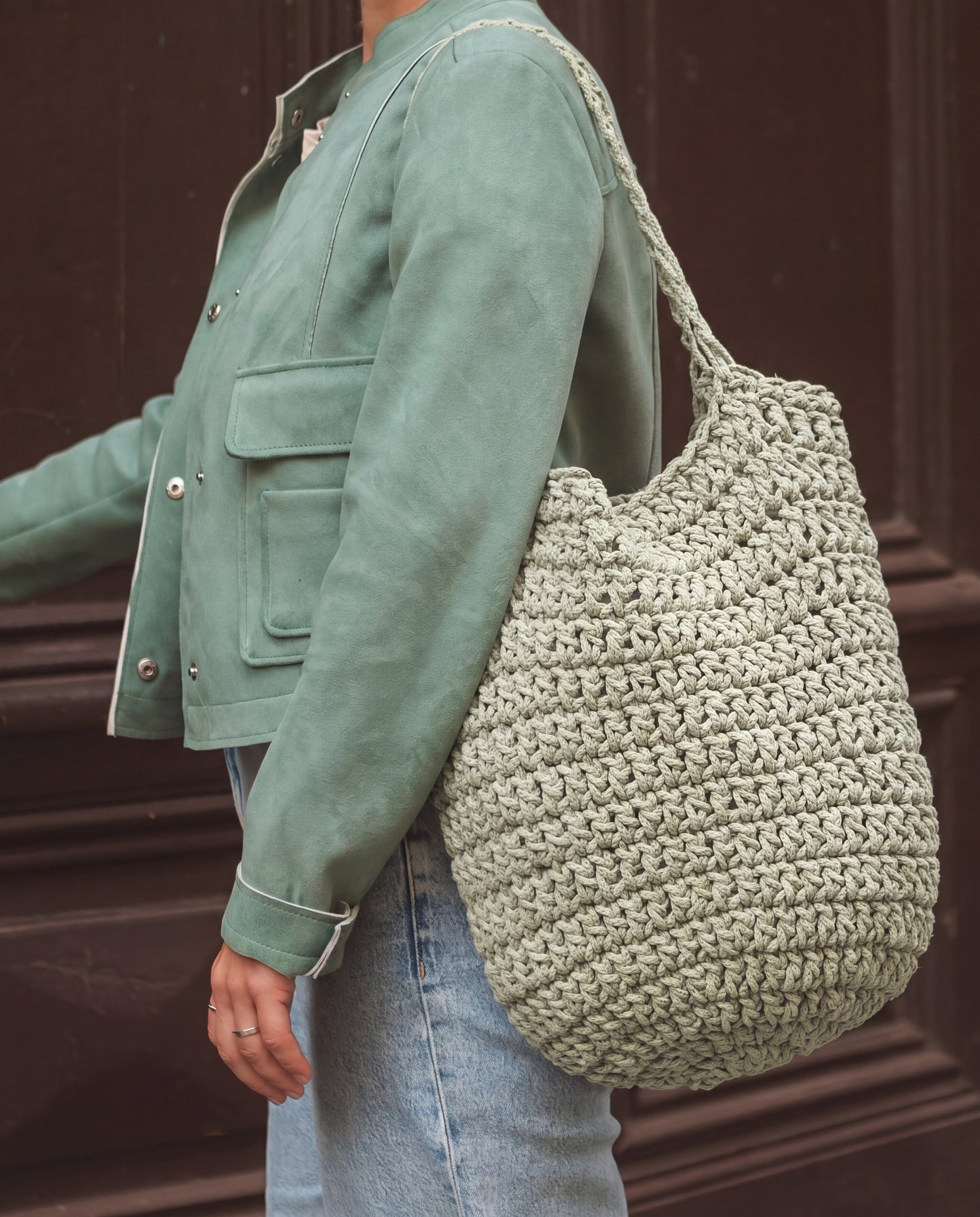DIY-Kit: Gehäkelte Tasche "Alice"