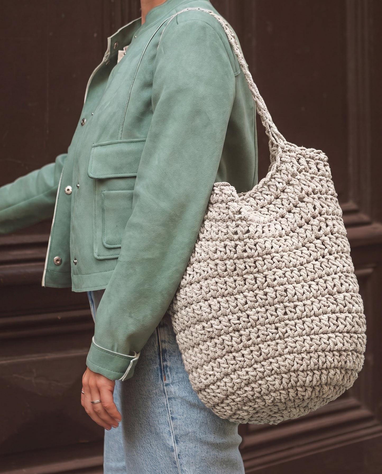 DIY-Kit: Gehäkelte Tasche "Alice"
