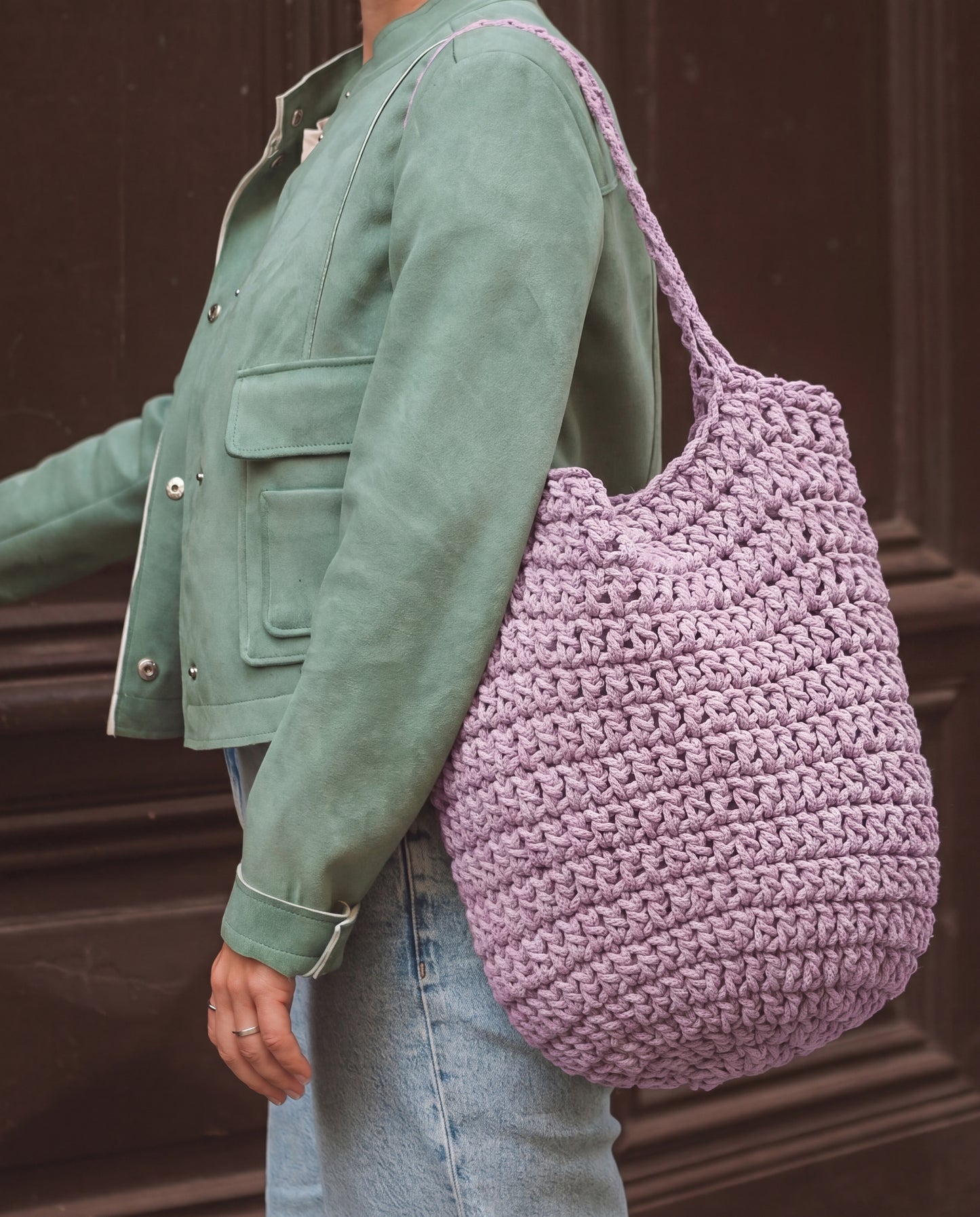 DIY-Kit: Gehäkelte Tasche "Alice"
