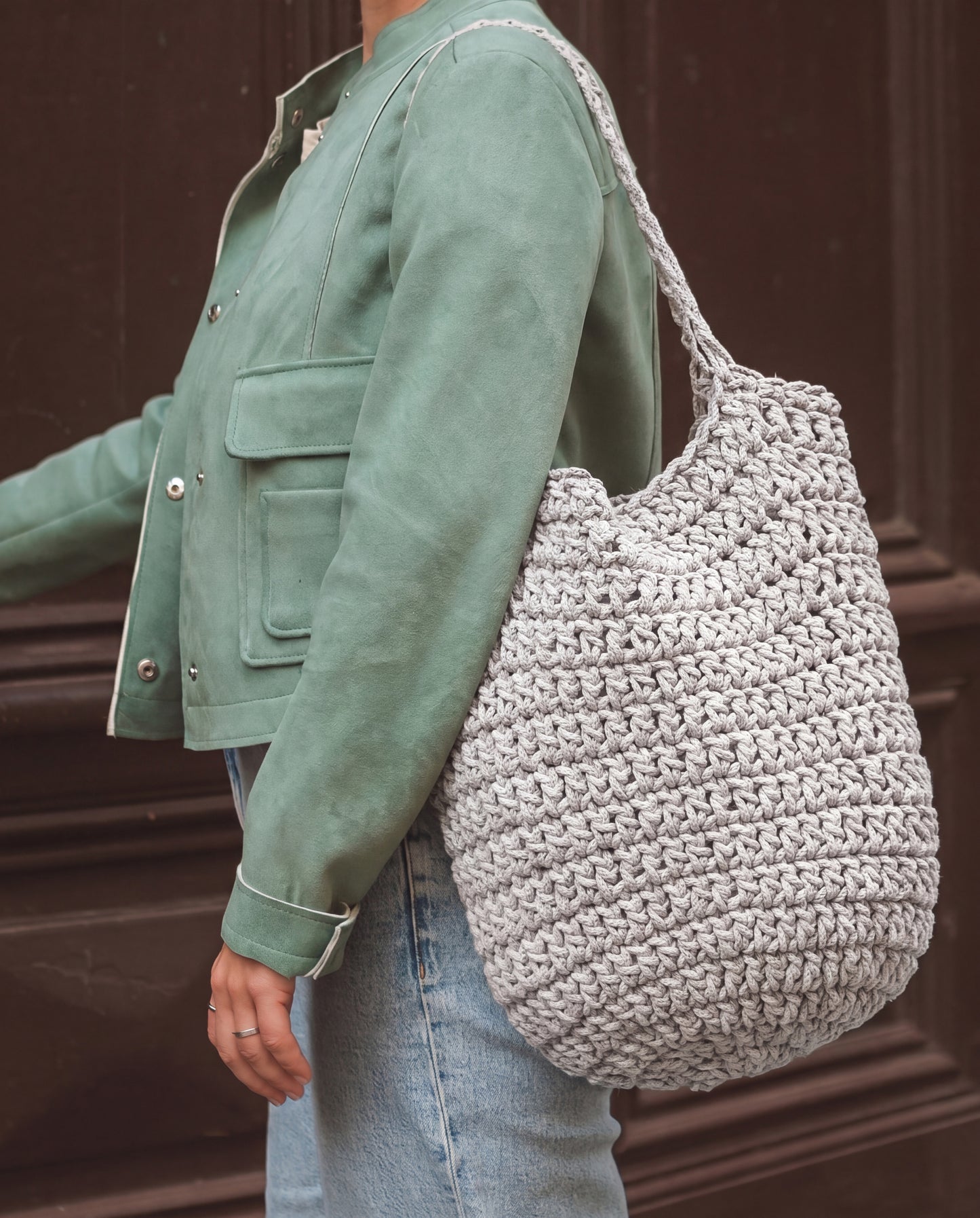 DIY-Kit: Gehäkelte Tasche "Alice"