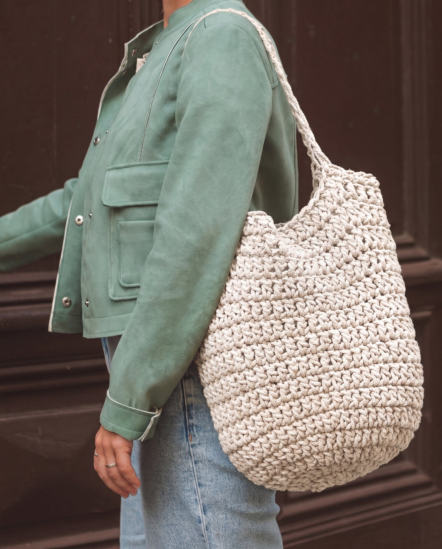 DIY-Kit: Gehäkelte Tasche "Alice"