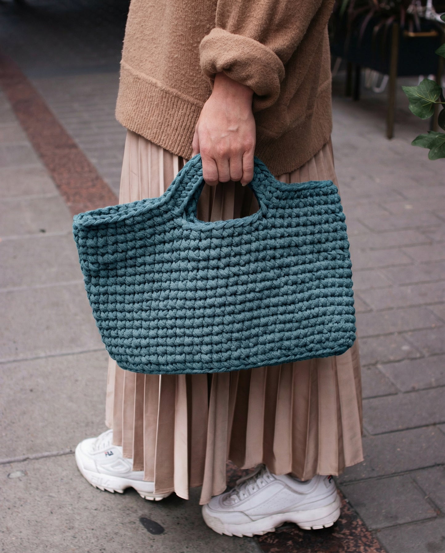 DIY-kit: Gehaakte tas "Emelie"