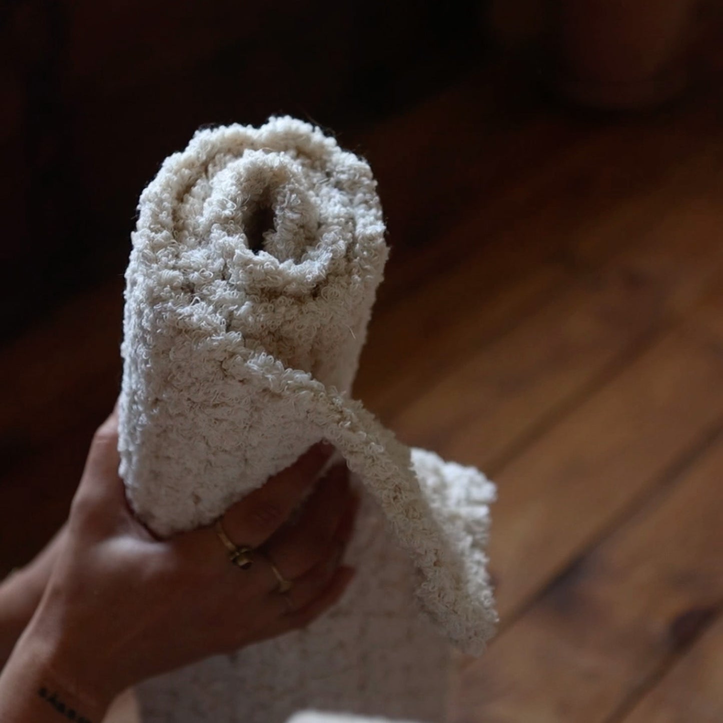 DIY kit: Crocheted bathroom mat