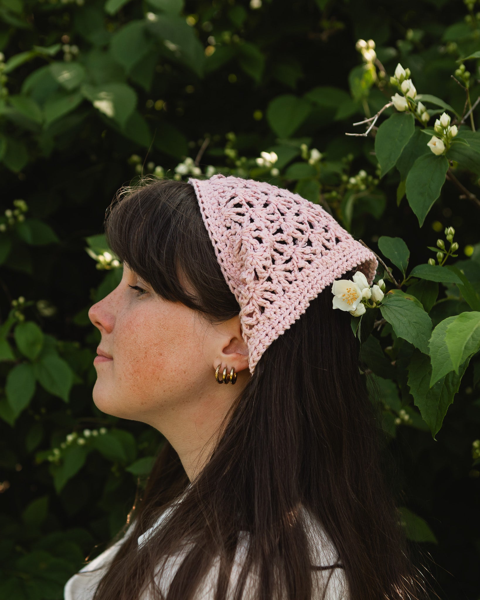 PDF-Muster: Gehäkeltes Bandana "Jana"