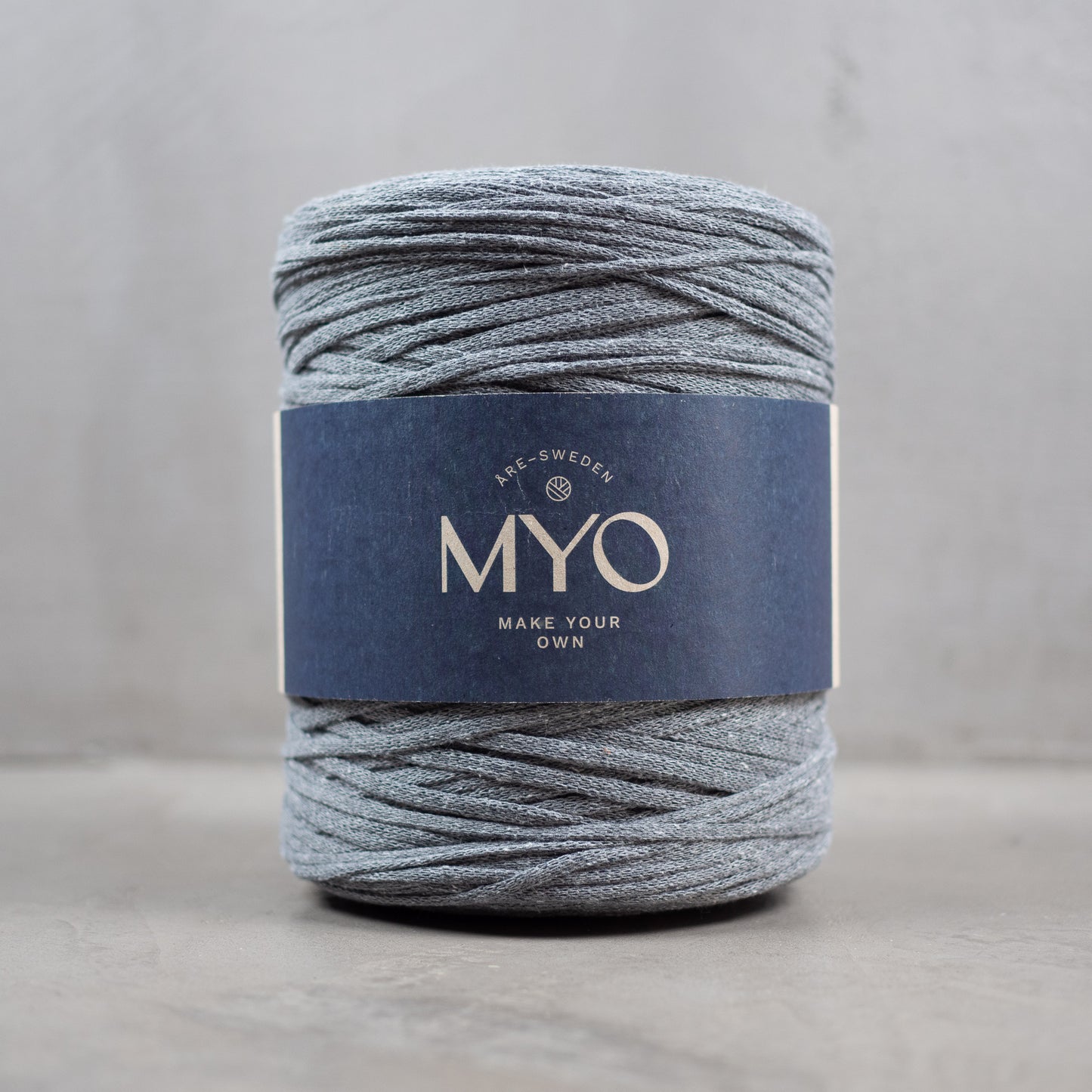 EKO Mini - 80% Recycled tube yarn for crocheting 