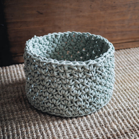 DIY kit: Crochet basket 2.0