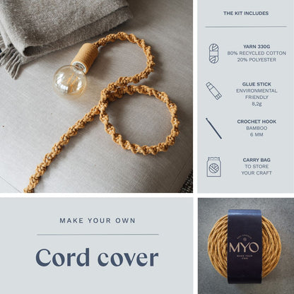 DIY kit: Macramé Cord cover