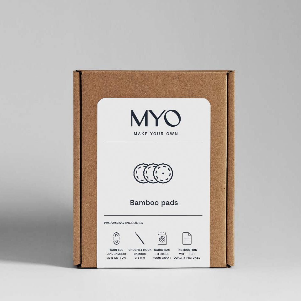 Virkade bamburondeller - MYO Make Your Own