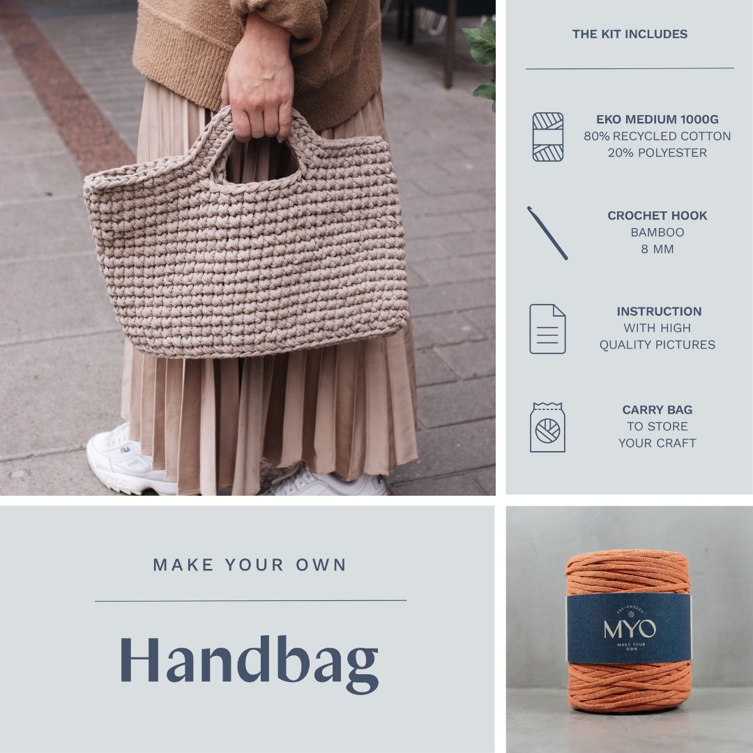 DIY kit: Crocheted bag